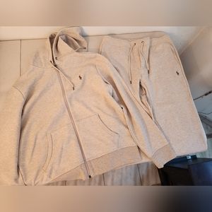 Polo ralph lauren matching sweat suit